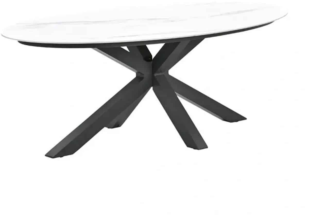 garden impressions scotland tuintafel venice white 230×115 cm