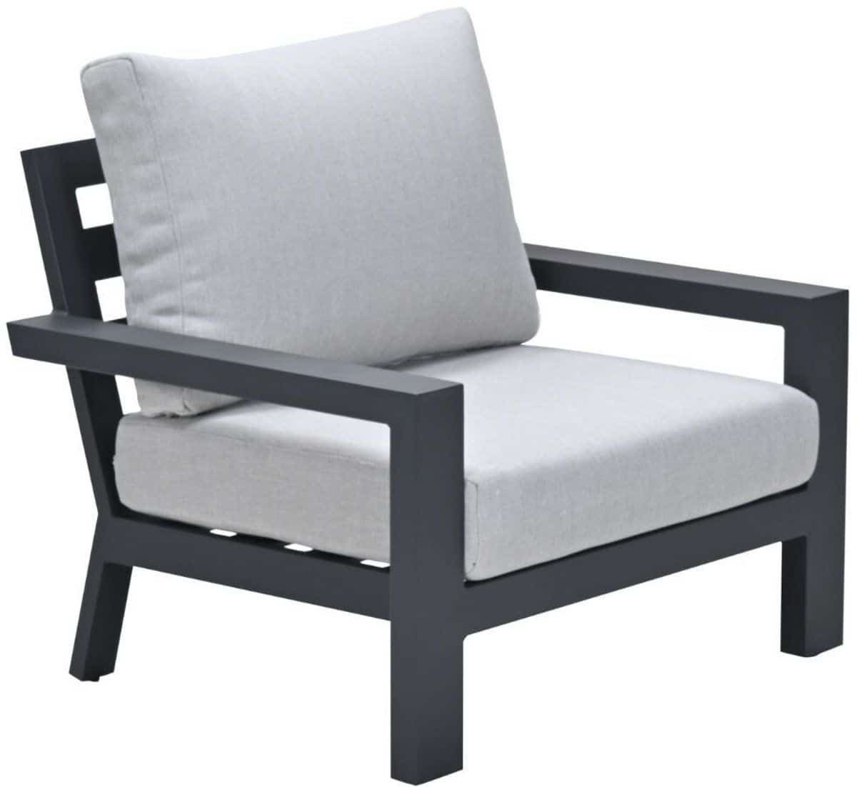 garden impressions sorelli loungestoel donker grijs