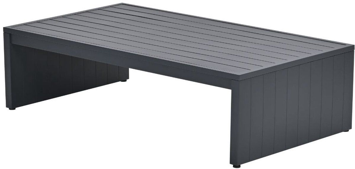 garden impressions sorelli loungetafel 149x82xh41 cm donker grijs
