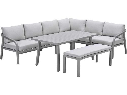 Garden Impressions Tarera lounge dining set 6-delig - taupe