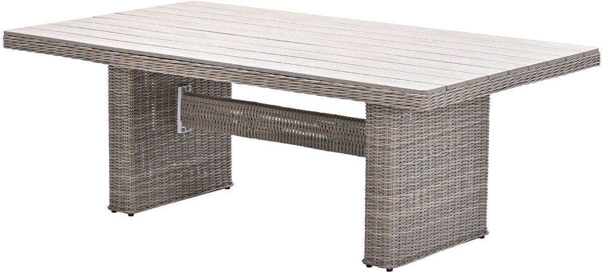 garden impressions tennessee tuintafel vintage willow 180×100 cm