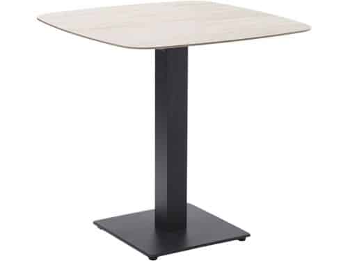 Garden Impressions Tobi bistro tuintafel 75x75 cm - donker grijs