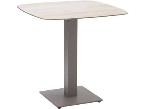 Garden Impressions Tobi bistro tuintafel 75x75 cm - taupe