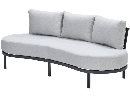 Garden Impressions Toscana loungebank L225 cm - donker grijs