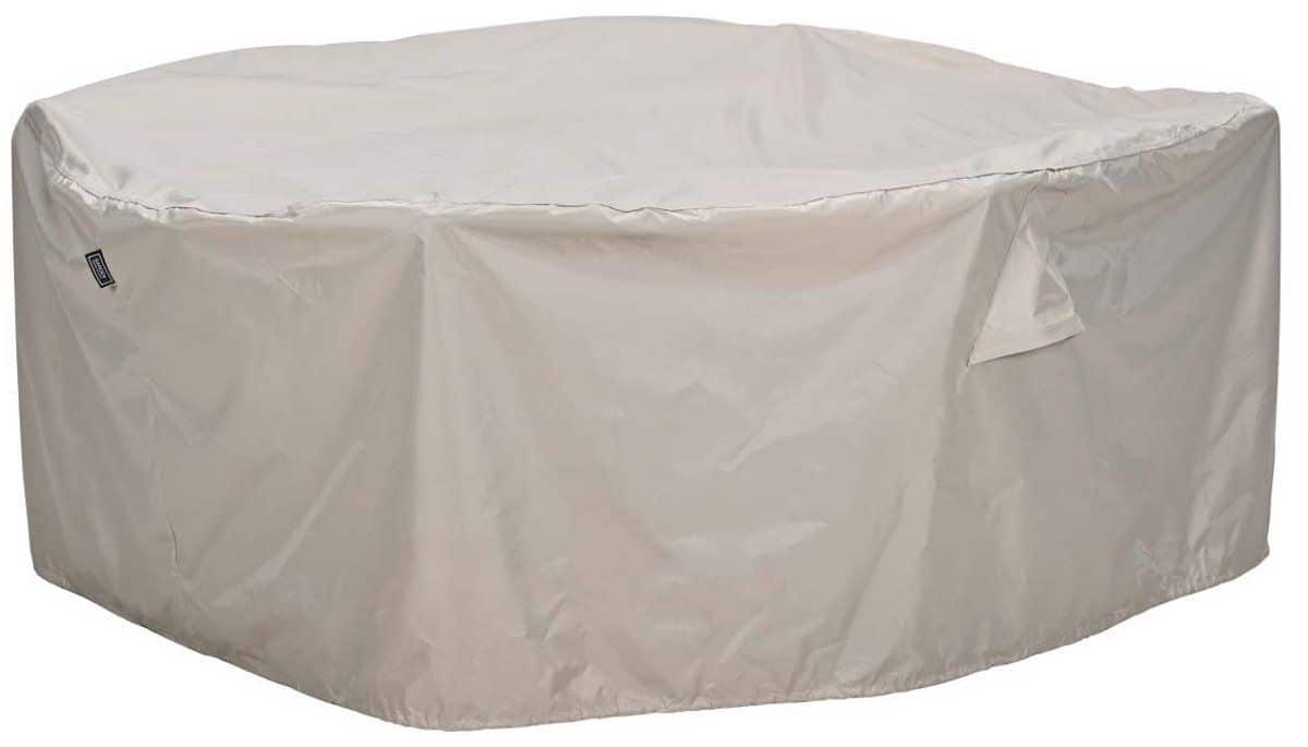 garden impressions tuinset beschermhoes ovaal 230x205x85 cm taupe