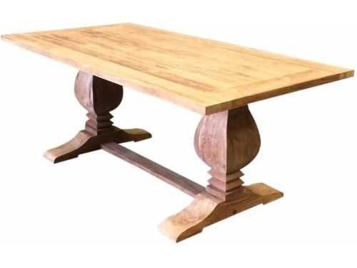 Geneva old dining tuintafel 240x100xH77,5 cm teak