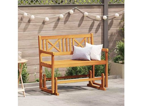 Glider Bank Naturel 110 x 59 x 97 cm Massief