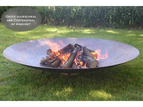 Gofire Adeco Vuurschaal - XXXL - Cortenstaal - 150 cm
