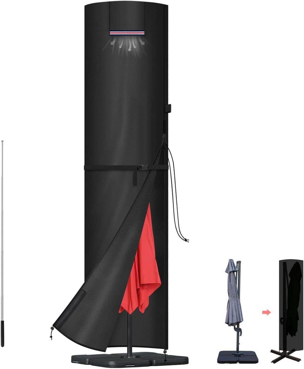 golden crown parasolhoes waterdicht bescherming voor parasol