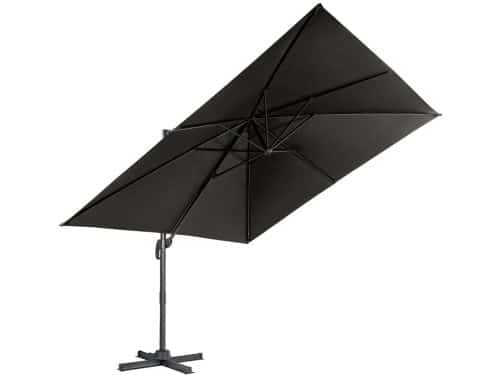 Grijze Parasol - Waterdicht & UV-beschermend - Kantelbaar & Verstelbaar