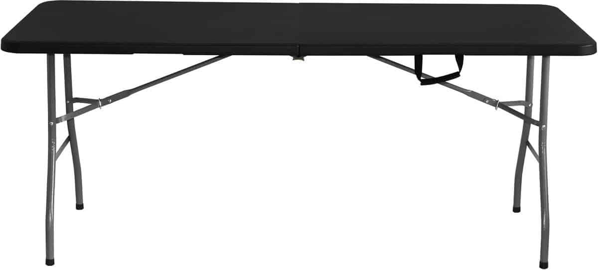 grote opvouwbare klaptafel 180 cm draagbaar & multifunctioneel voor