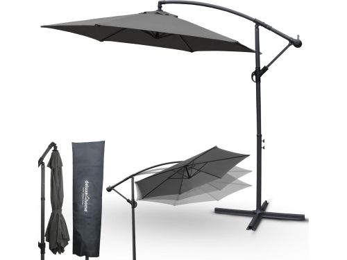 Grote Zweefparasol Ø270 cm - Hangparasol voor Terras en Tuin
