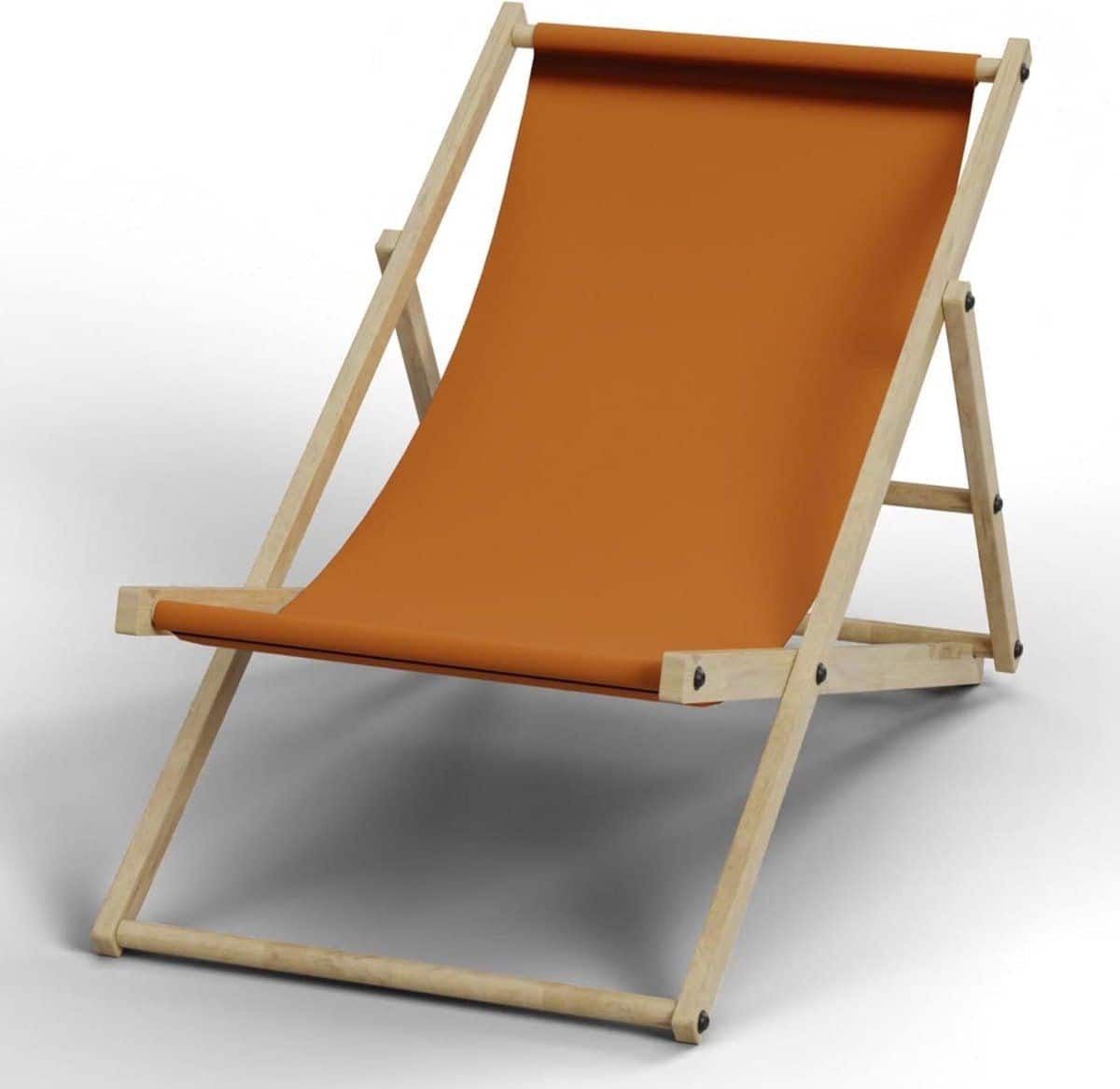 hago ligstoel oranje ligstoel stoel strand ligstoel zonnebed tuinligstoel klapstoel