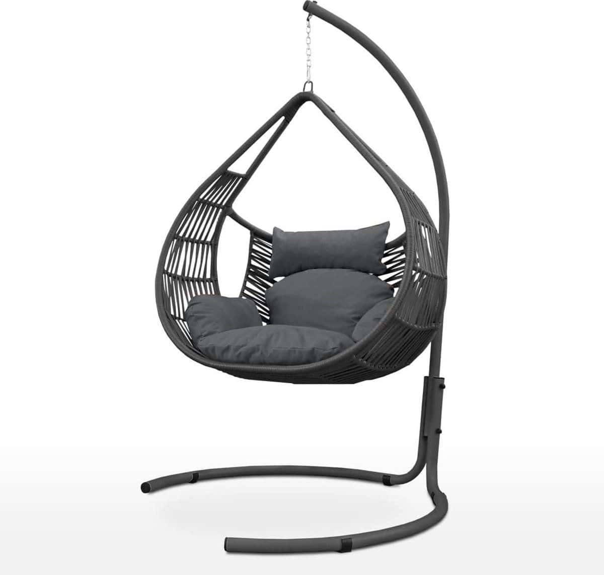 hangstoel cocoon van stof selfdraging kinderstoel binnen en