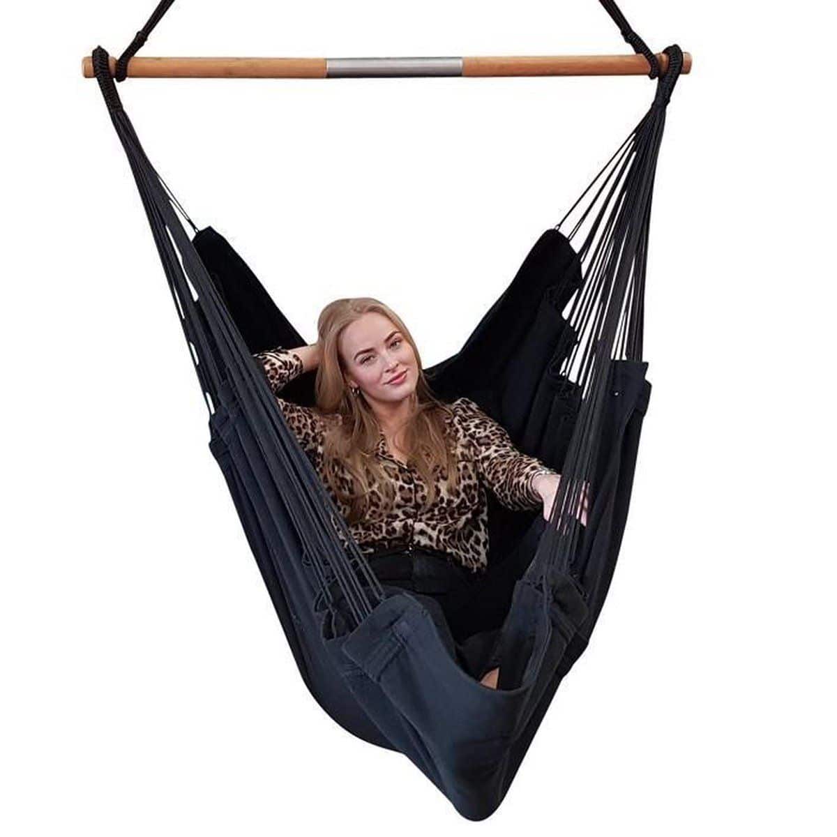 hangstoel lounger antracite