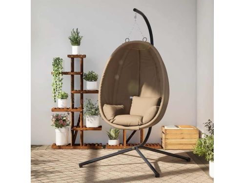 Hangstoel met standaard - Ei design stoel - Ontspannen in