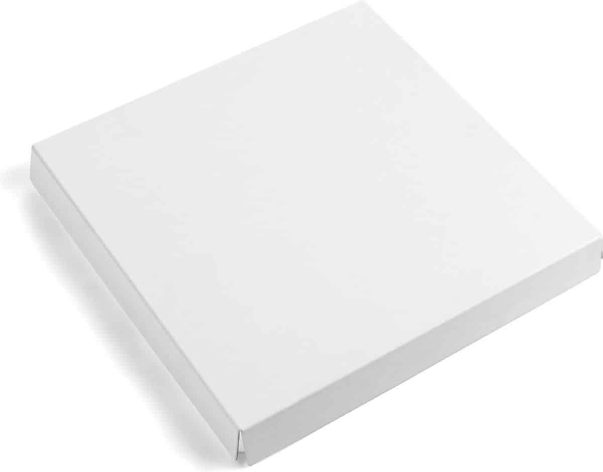 happy cocooning deksel aluminium vierkant wit 44 x