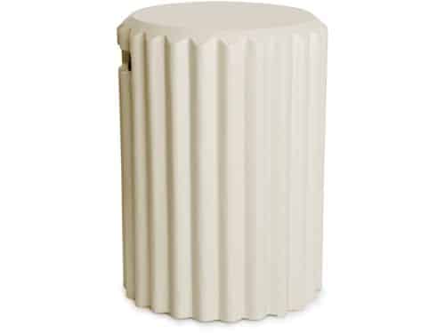 Happy Cocooning Gasfles Cover Rib - Ronde Bijzetset / Side