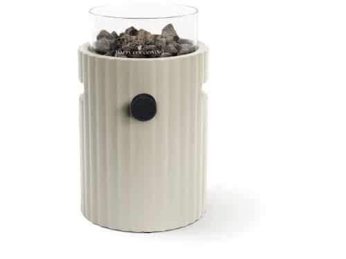 Happy Cocooning Tafelbrander Rib Oyster Beige - Ø 21.5 x