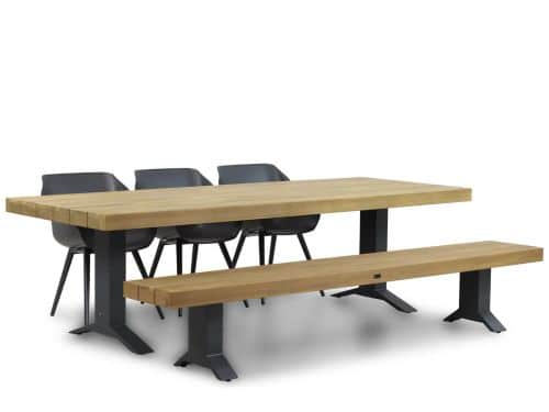 Hartman Sophie element/Superior 260 cm dining tuinset 5-delig