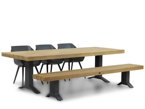 Hartman Sophie element/Superior 260 cm dining tuinset 5-delig