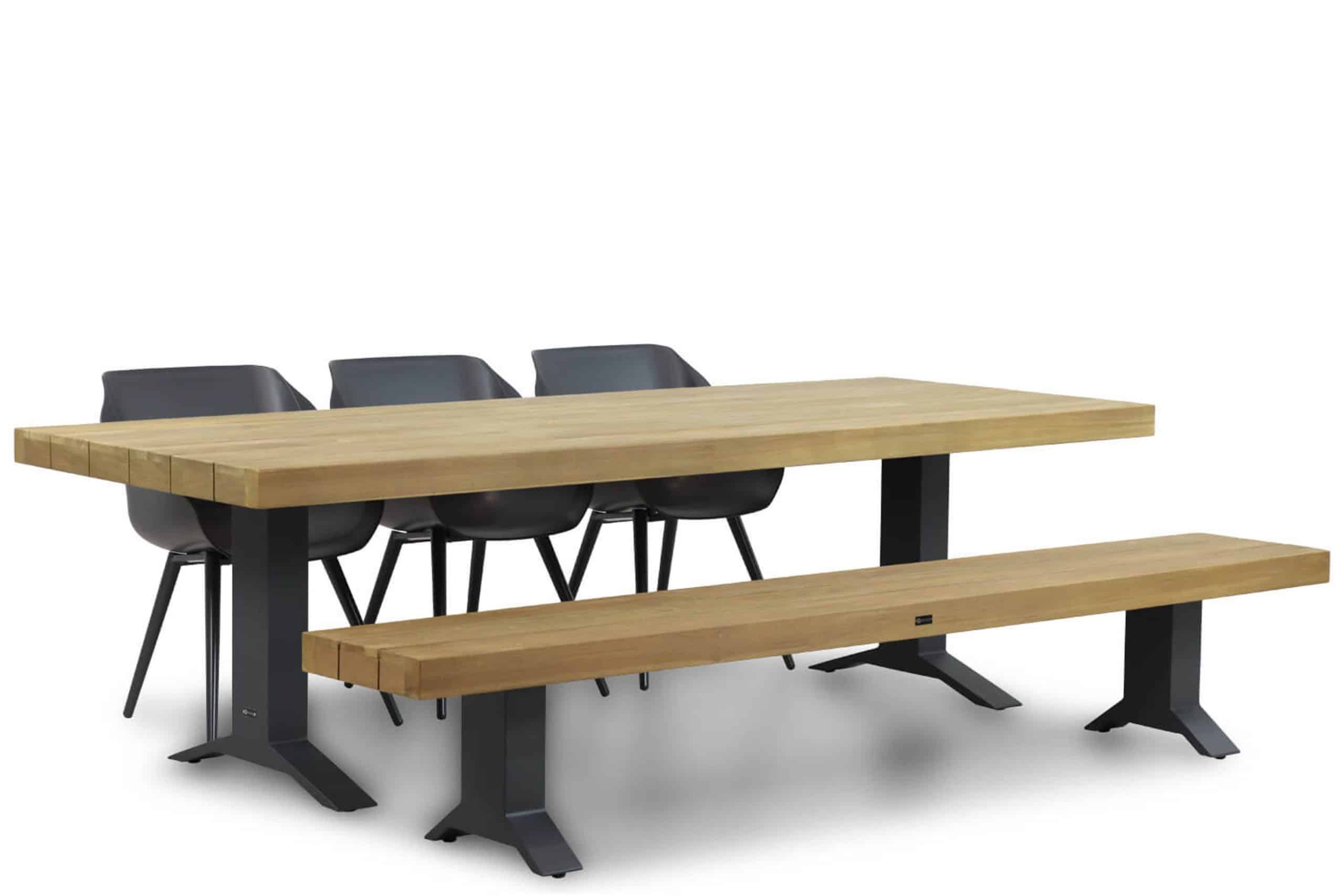 hartman sophie element/superior 260 cm dining tuinset 5 delig