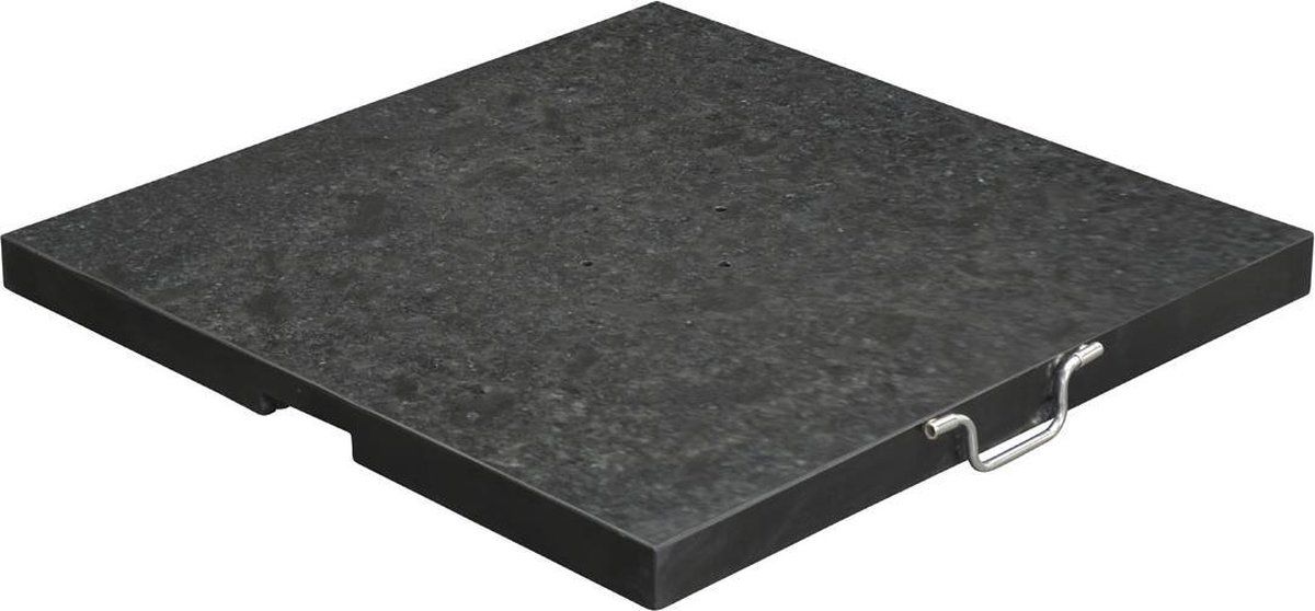 hawaii granieten parasolvoet 90 kg royal antraciet