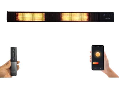 Heatix Smart Carbon Fiber Terrasverwarmer - Elektrisch Infrarood Wandmodel