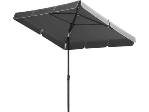 HHHK - Vierkante Parasol - 200x125x240cm - Grijs - met