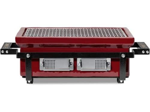 HIBACHI EVO Tafelgrill Rechthoekig - Compacte Keramische Houtskool BBQ