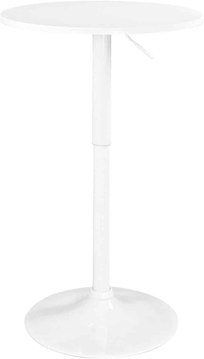 hoogte verstelbare rond statafel design bartafel Ø 60 cm