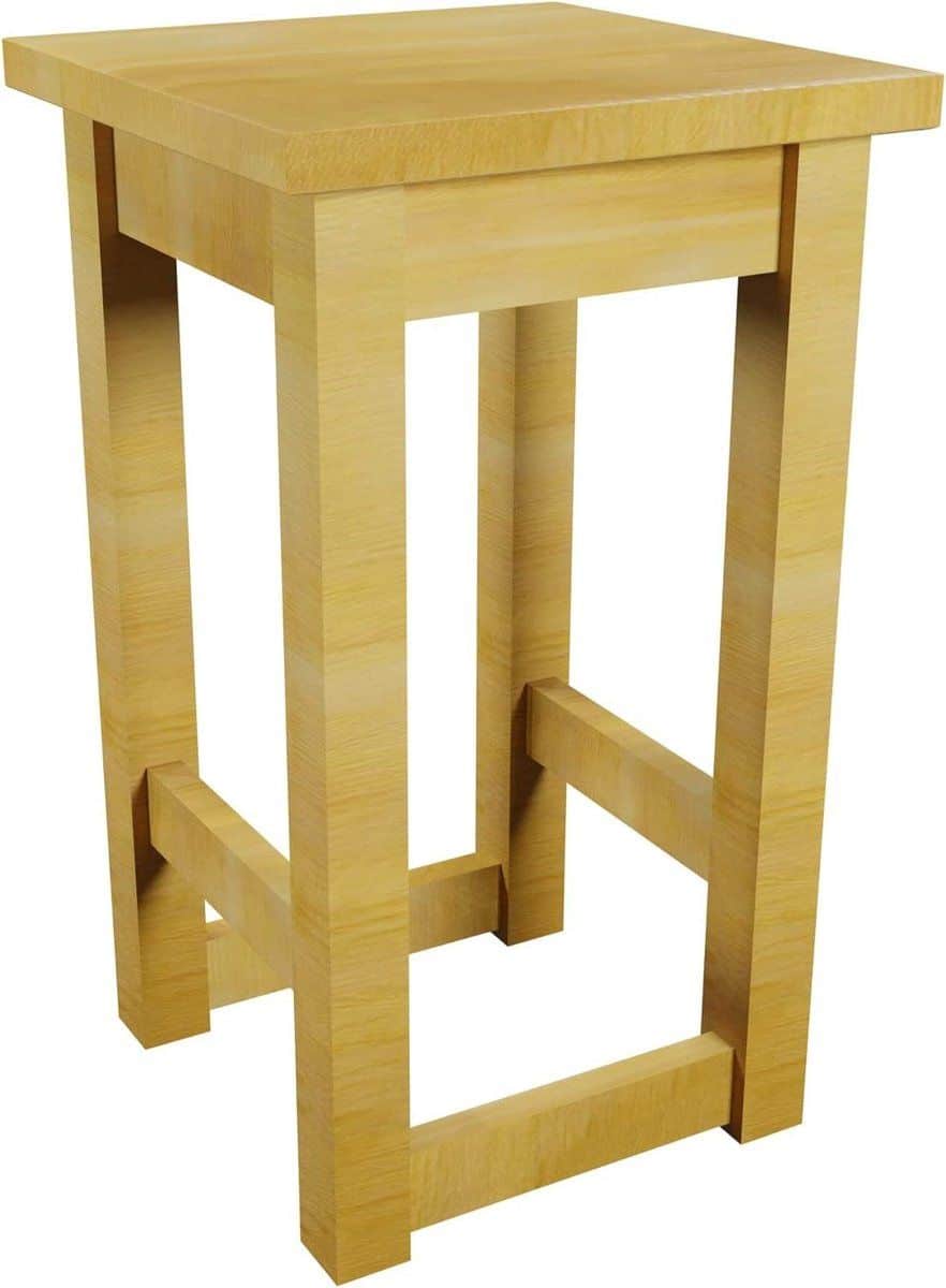 houten barkruk balie kruk keuken of bar