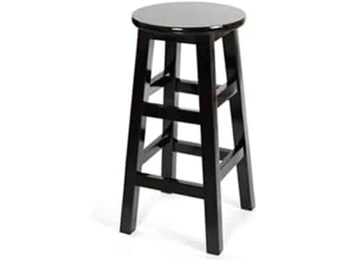 Houten Barkruk - Hoge Stoel - Keuken Bar - Met