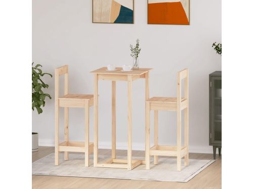 Houten Barset - Grenen Meubel - Gezellig Tafelen - Massief