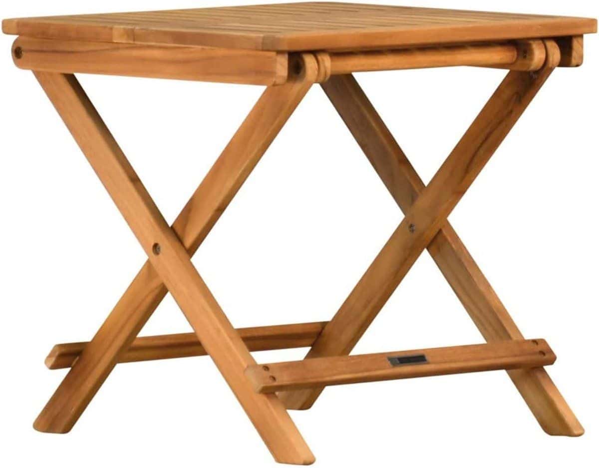 houten bijzettafel balkon tafel buiten zitten weerbestendig