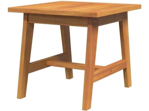 Houten bijzettafel - Tuin tafel - Buiten genieten - Massief
