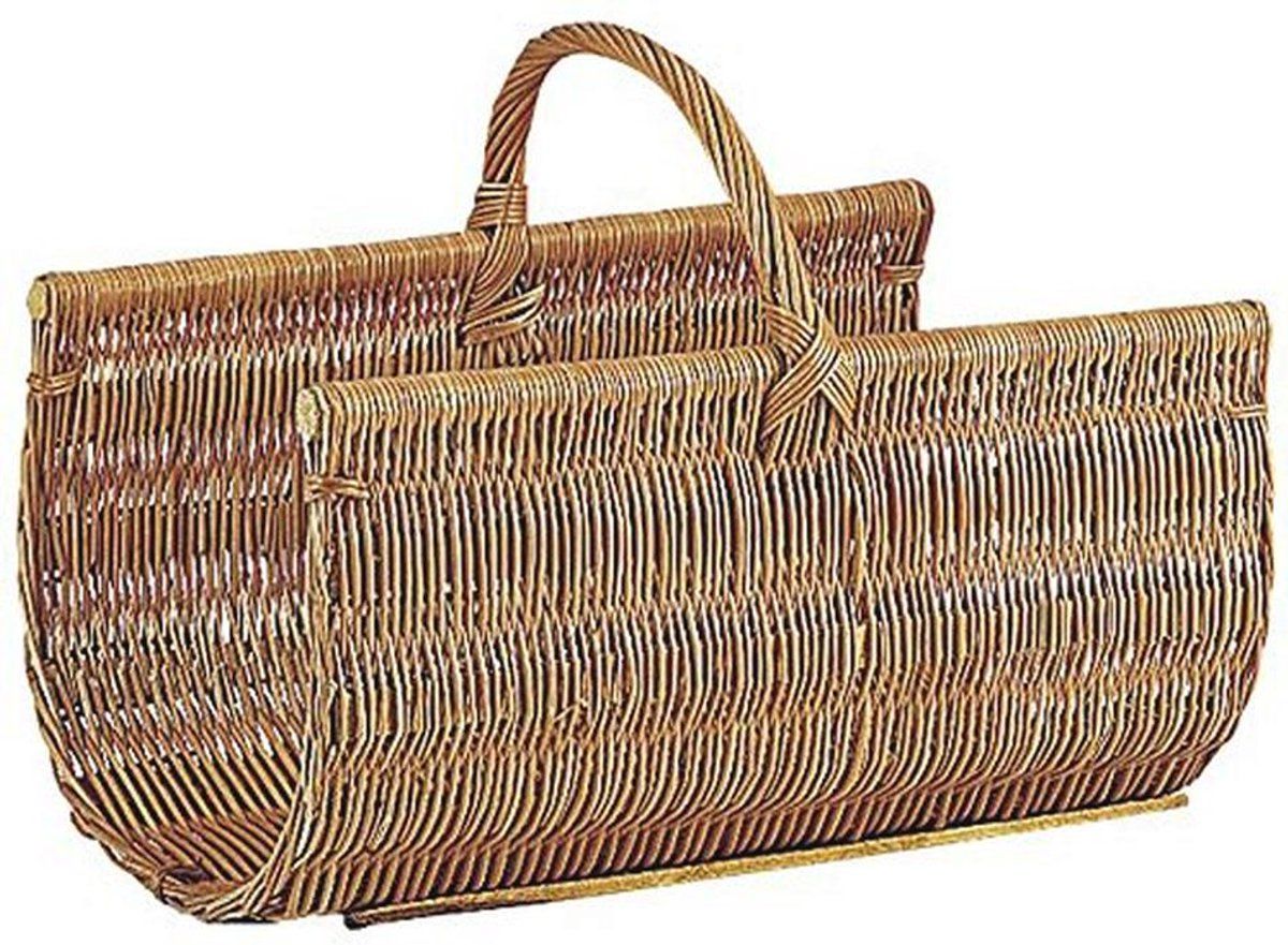 houten brandhoutmand van wilgenhout 50 x 36 x 28 44 cm