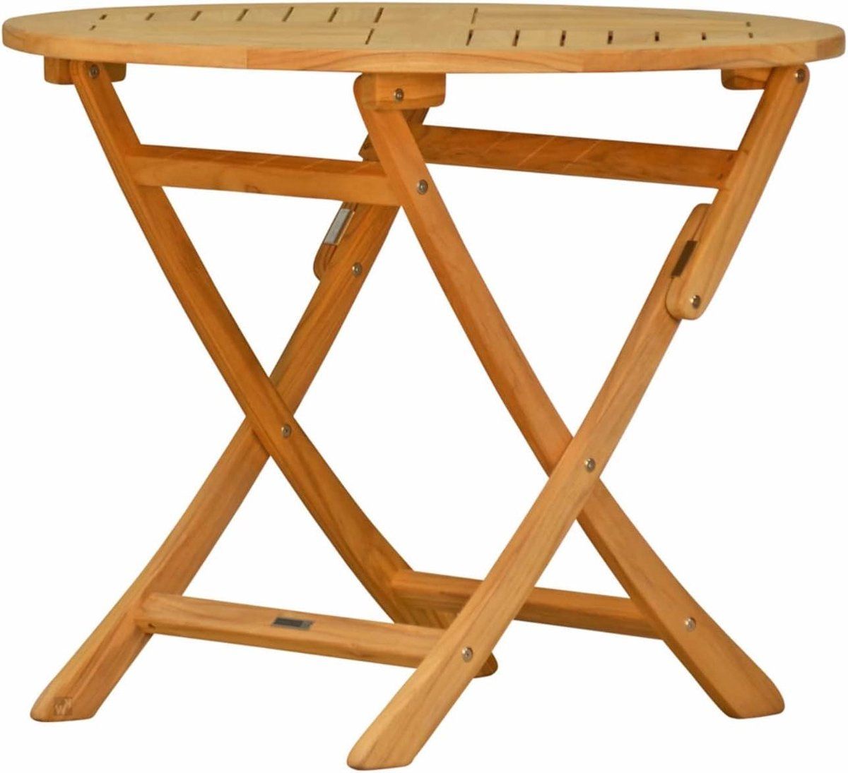 houten klaptafel balkontafel tuinmeubel buiten zitten weerbestendig