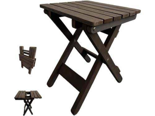 Houten Klaptafel - Buitentafel - Terras Gebruik - Opvouwbaar Ontwerp