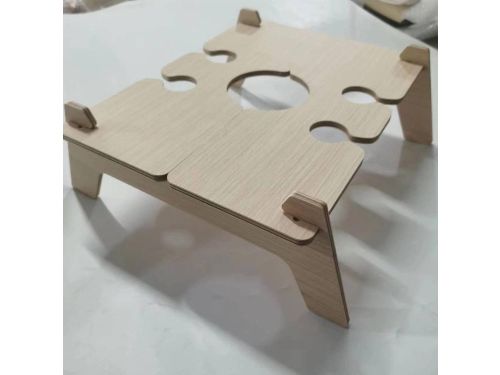 Houten Klaptafel - Picknicktafel Wijn - Buiten Genieten - Met