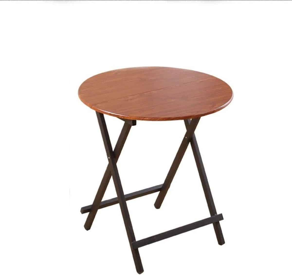 houten klaptafel wandtafel ruimte besparen stabiele constructie