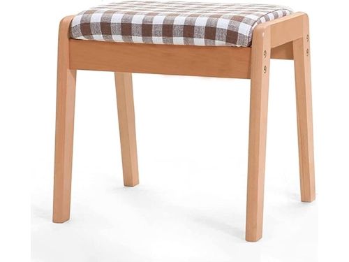 Houten Kruk - Make-up Stoel Bank - Comfortabel Zitten