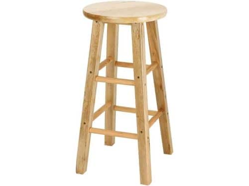 Houten Kruk - Stapkruk Barkruk - Huishoudelijk Buiten - Multifunctioneel