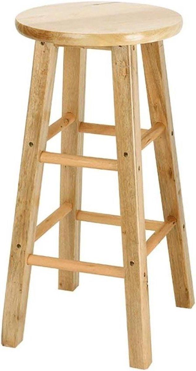 houten kruk stapkruk barkruk huishoudelijk buiten multifunctioneel