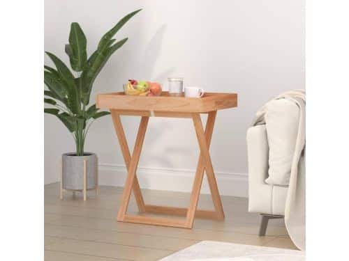 Houten Laptop Tafel - Bedtafel Klaptafel - Ontbijten in Bed