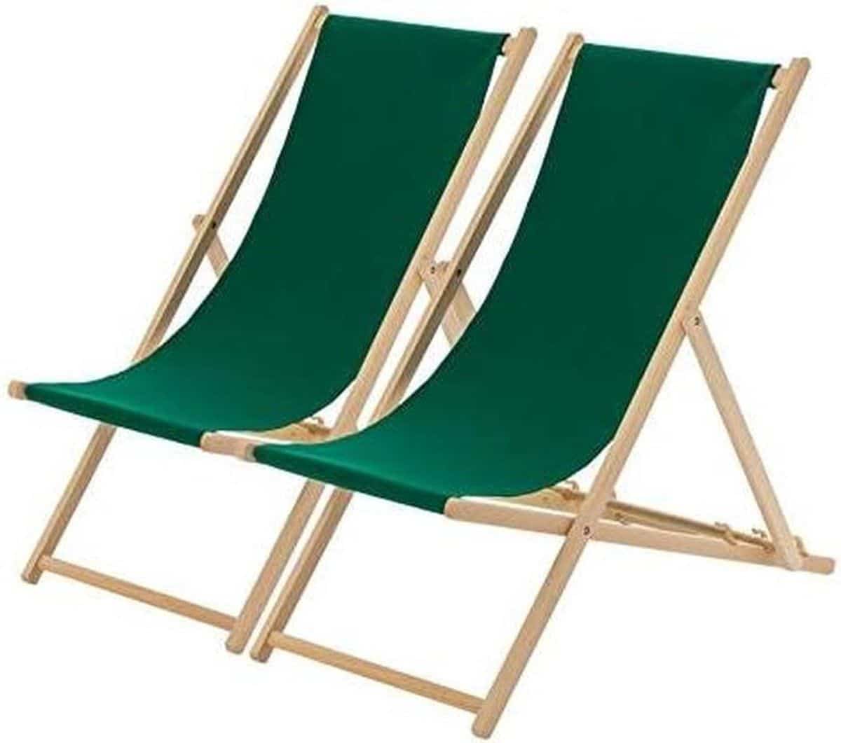 houten lounger strandstoel tuinstoel buiten ontspannen opvouwbaar