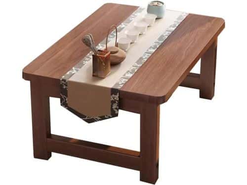 Houten salontafel - Klaptafel bijzettafel - Multifunctioneel gebruik - Ruimtebesparend