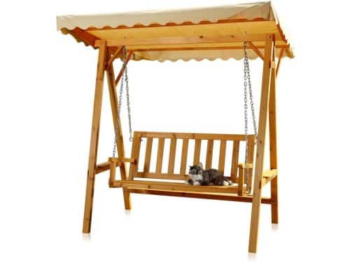 Houten Schommelbank 188 x 161 x 88 cm