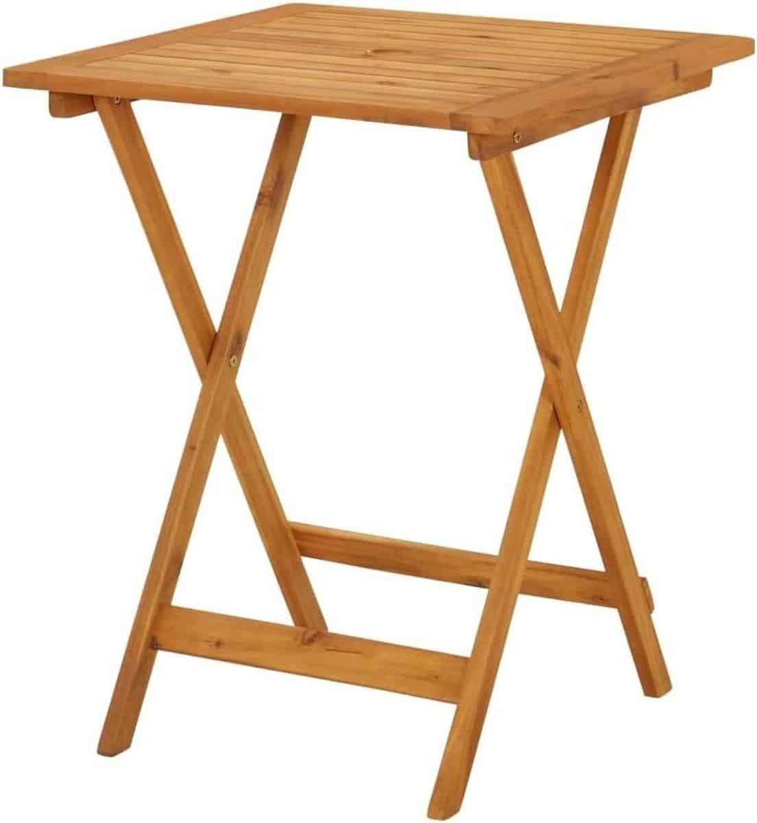 houten terrastafel buitentafel klaptafel buiten eten ruimtebesparend