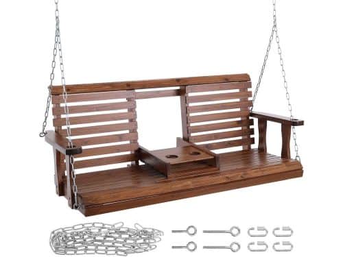 Houten Veranda Swing, 1,5 M ,Patio Tuinbank Swing
